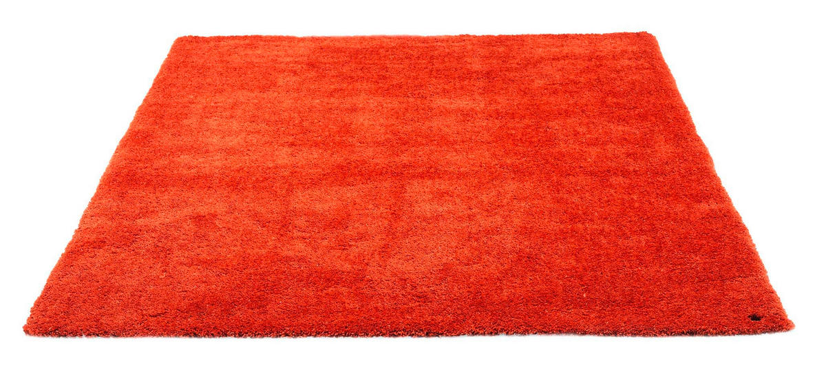 PREPROGA Z VISOKIM FLOROM Cozy  160/230 cm  taftano  opečnato rjava  - opečnato rjava, Basics, tekstil (160/230cm) - Tom Tailor