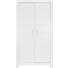 KLEIDERSCHRANK in Weiß - Chromfarben/Weiß, KONVENTIONELL, Holzwerkstoff/Metall (110/205,2/55,3cm) - Paidi KLEIDERSCHRANK in Weiß - Chromfarben/Weiß, KONVENTIONELL, Holzwerkstoff/Metall (110/205,2/55,3cm) - Paidi