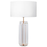 SVJETILJKA STOLNA Modern  - bijela/zlatne boje, Trend, staklo/metal (32/52cm) - MAYTONI