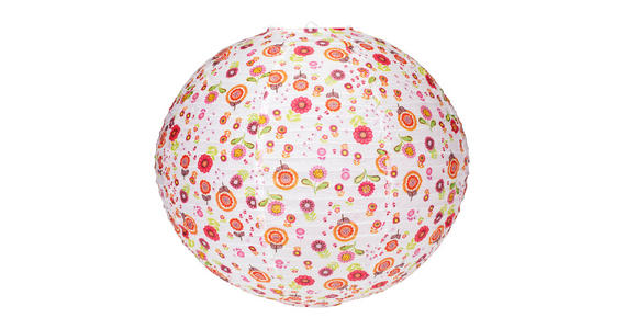 LEUCHTENSCHIRM 48 cm  - Multicolor/Weiß, KONVENTIONELL, Papier (48cm) - Boxxx