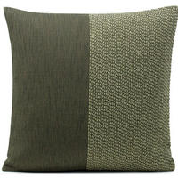 POŤAH NA VANKÚŠ  40/40 cm - tmavozelená, Basics, textil (40/40cm) - Novel
