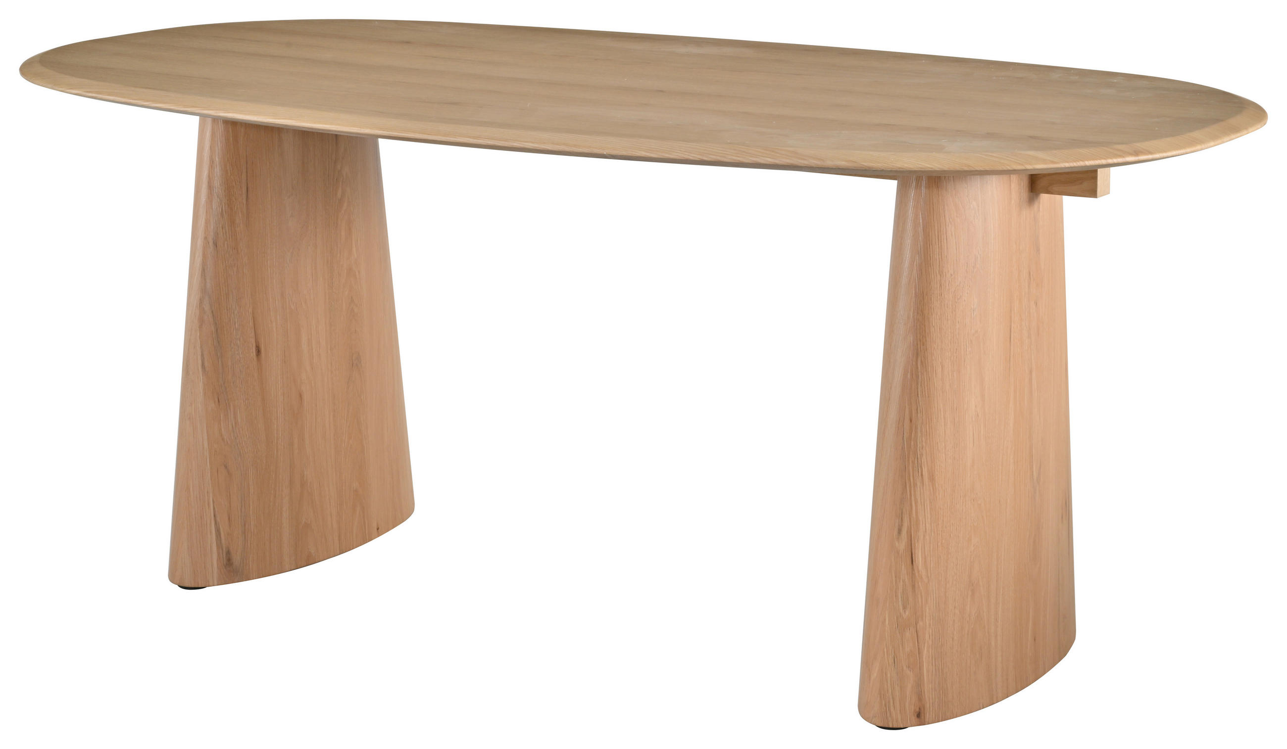 ESSTISCH 180/100/75 cm Echtholz, Nachbildung  Holz, Holzwerkstoff Naturfarben  - Naturfarben, MODERN, Holz/Holzwerkstoff (180/100/75cm) - MID.YOU
