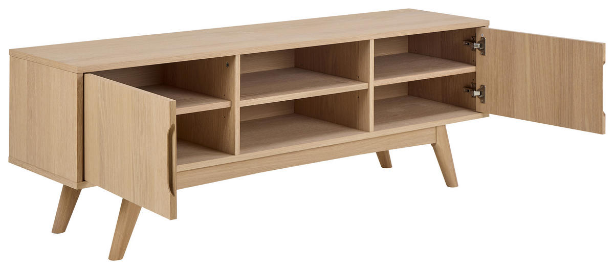 TV-ELEMENT 160/55/40 cm  - Weiß, Design, Holz/Holzwerkstoff (160/55/40cm) - MID.YOU