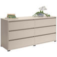 SIDEBOARD  in 160/79/48 cm  - Kaschmir/Anthrazit, Design, Holzwerkstoff/Kunststoff (160/79/48cm) - Carryhome
