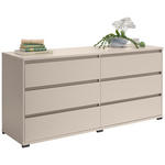 SIDEBOARD  in 160/79/48 cm  - Kaschmir/Anthrazit, Design, Holzwerkstoff/Kunststoff (160/79/48cm) - Carryhome