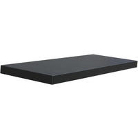 STENSKA POLICA - črna, Design, leseni material (80/3,8/23,5cm) - Carryhome