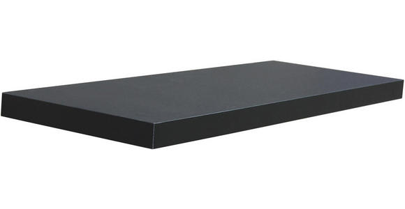 WANDBOARD Schwarz - Schwarz, Design, Holzwerkstoff (80/3,8/23,5cm) - Carryhome