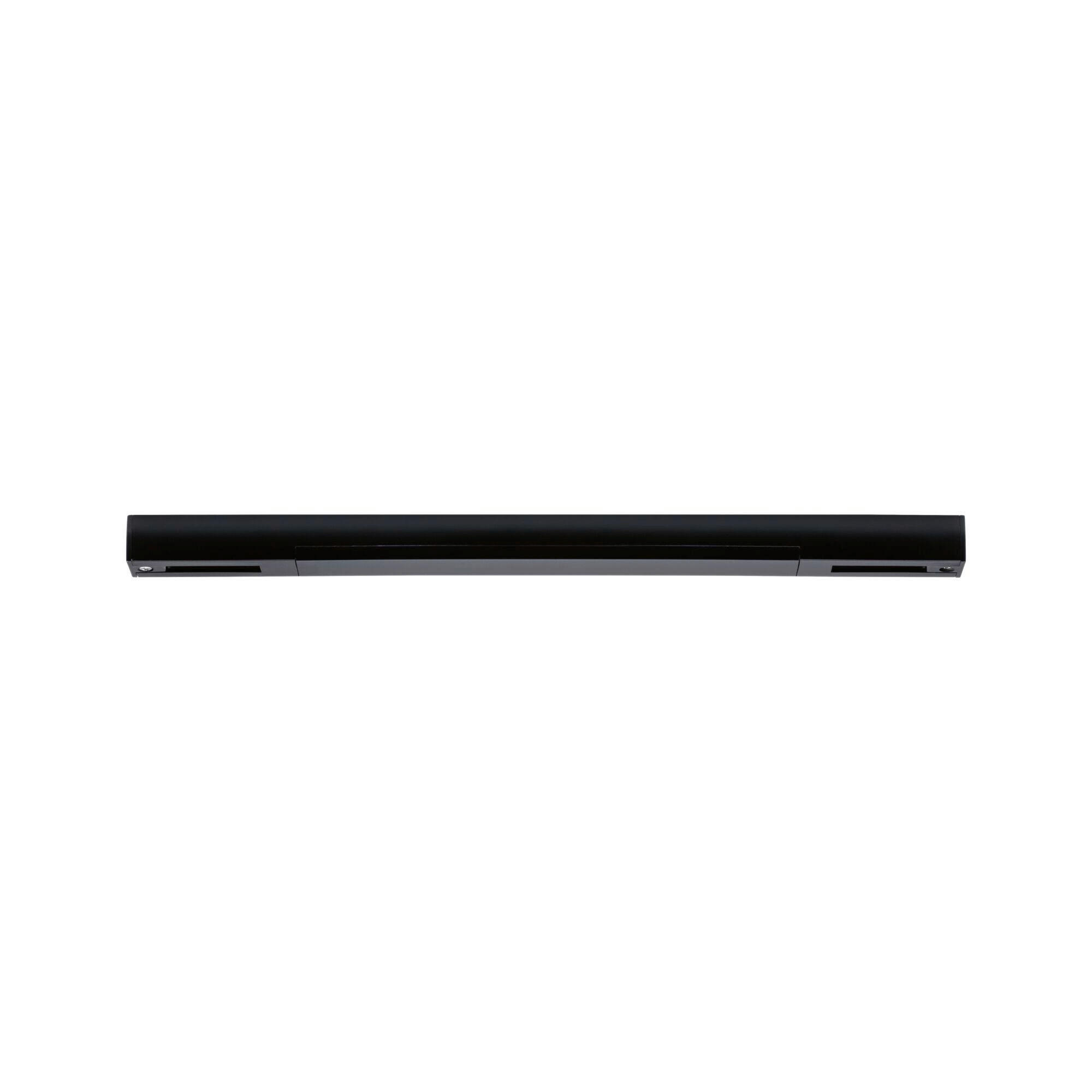 SCHIENENSYSTEM-EINSPEISER URail ZB Mitteleinspeisung 30,4/1,8/2,1 cm   - Schwarz, Basics, Kunststoff (30,4/1,8/2,1cm) - Paulmann