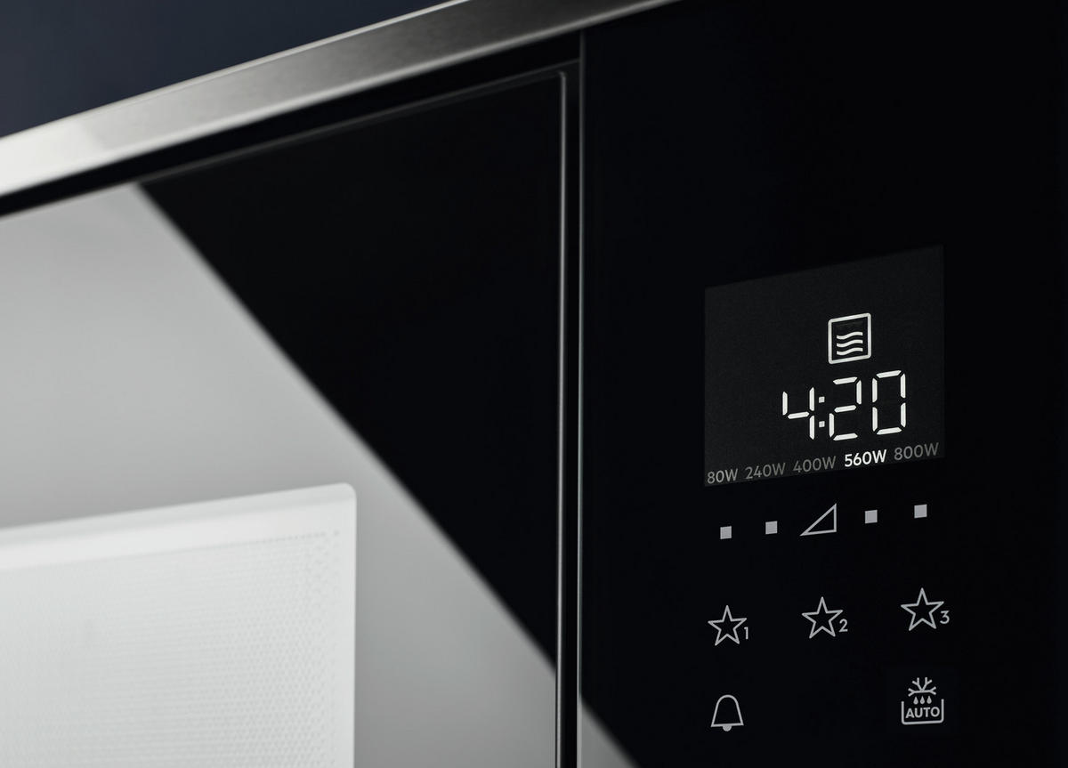 EINBAUMIKROWELLE LMS2173EMK  - Schwarz, Basics, Glas/Metall (59,5/38,8/31,2cm) - Electrolux