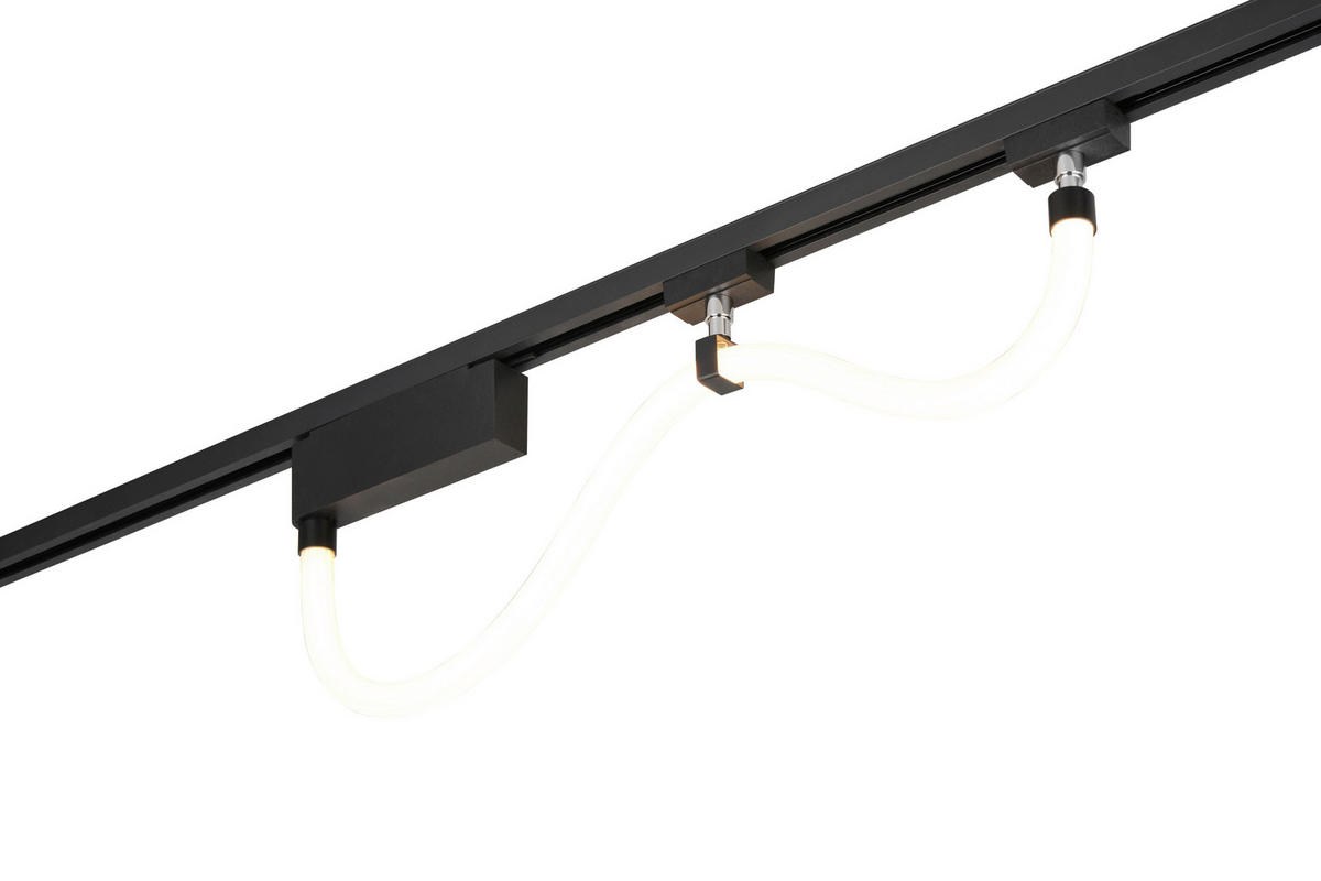 LED-STRIP - Schwarz, Konventionell, Kunststoff (19/2/2cm) - Trio Leuchten