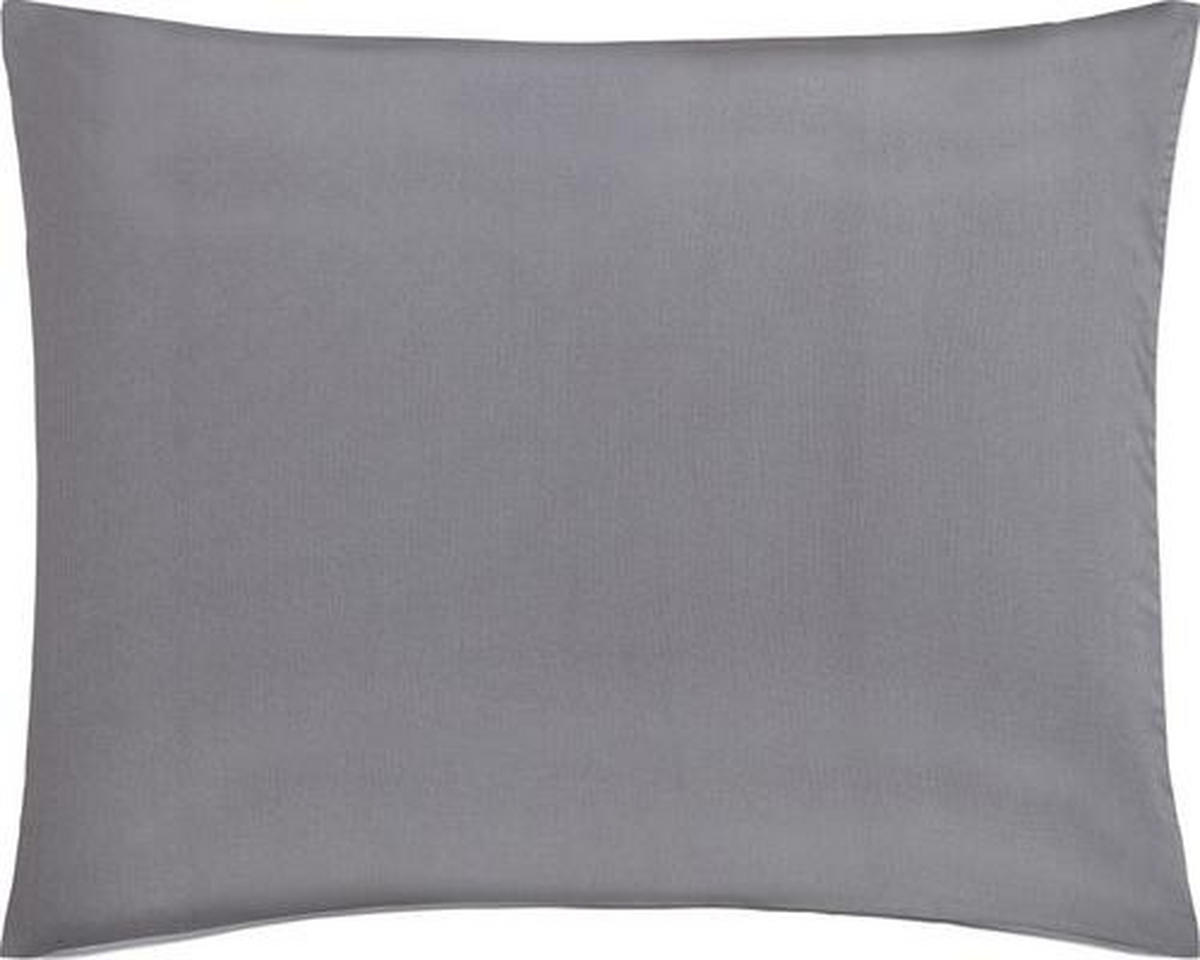 KÉTOLDALAS ÁGYNEMŰHUZAT 140/200 cm  - ezüst/antracit, Basics, textil (140/200cm) - Joop!