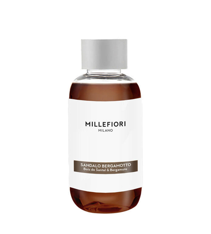 DIFFÚZOR  virágos  - barna/átlátszó, Basics, műanyag/Üveg (4/10/4cm)