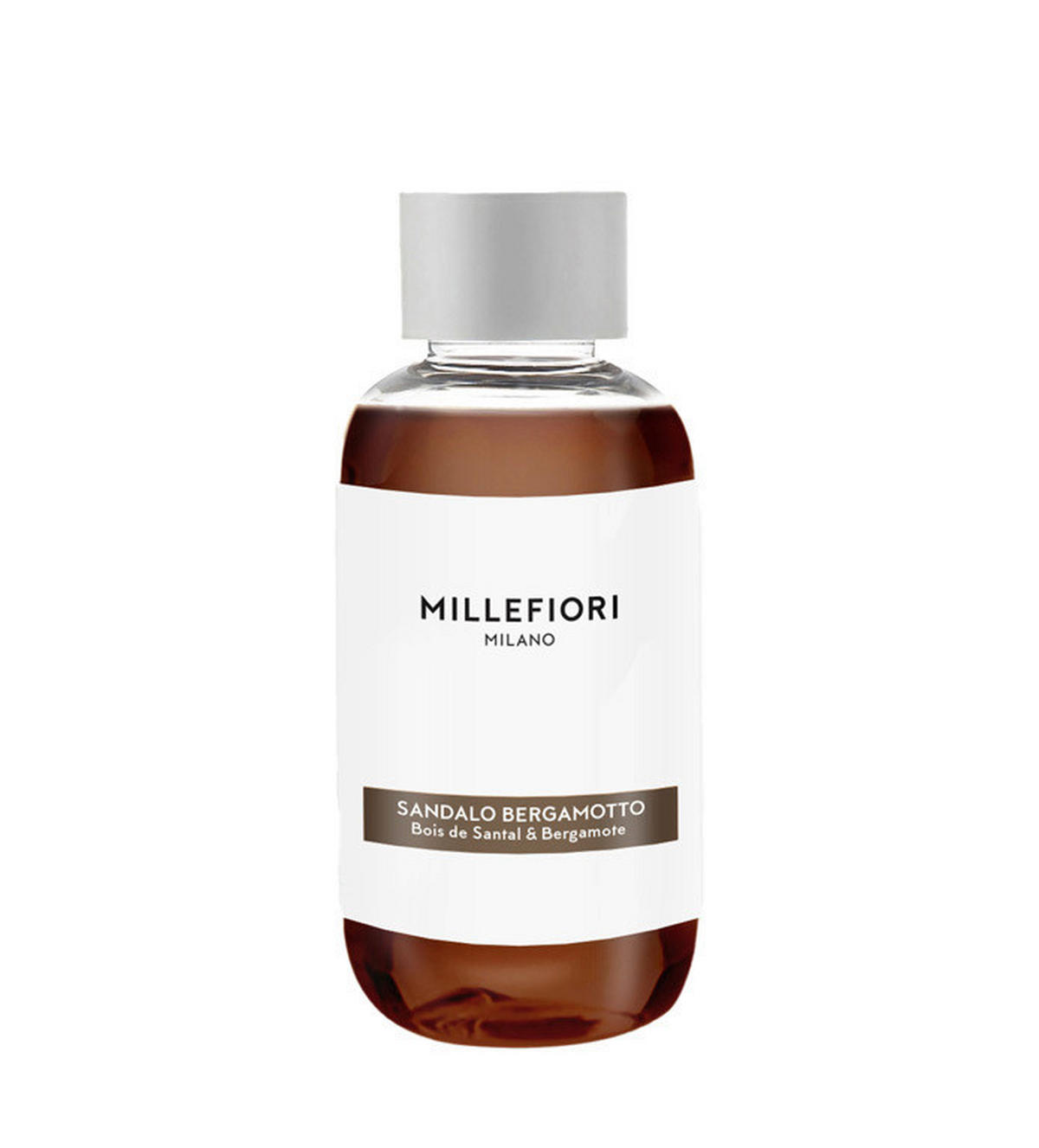 DIFFÚZOR  virágos  - barna/átlátszó, Basics, műanyag/Üveg (4/10/4cm)