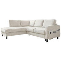 COLȚAR, textil, bej, 198/233 cm - bej/negru, lemn/textil (198/233cm) - MID.YOU