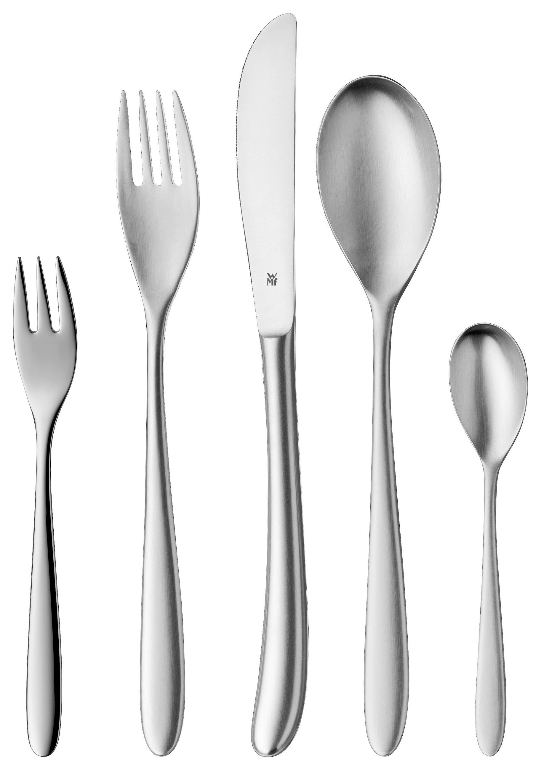 BESTECK-SET Silk 60-teilig Edelstahl  für 12 Personen  - Design - WMF