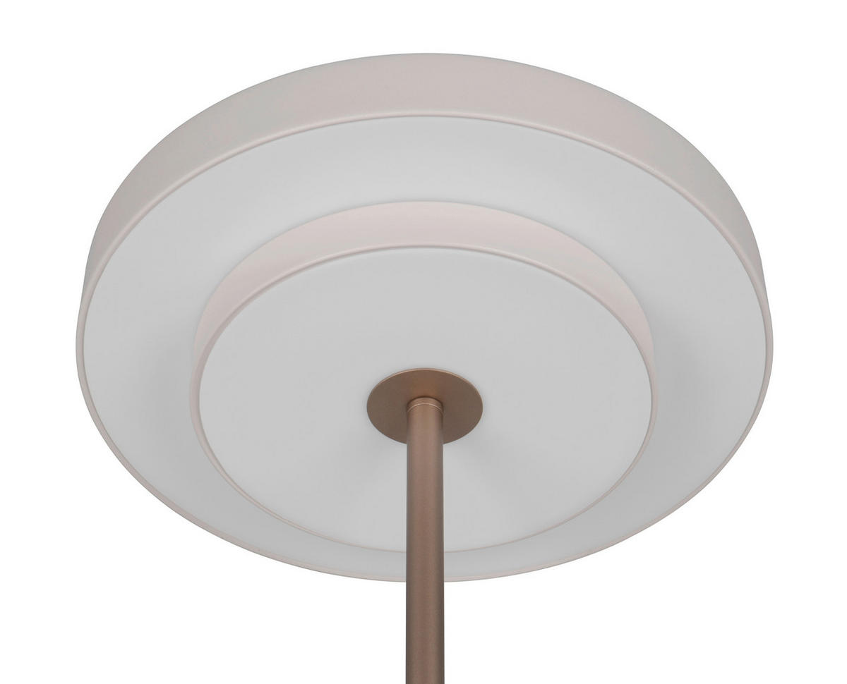 LED ASZTALI LÁMPA - barna/szürke, Basics, fém (30/45,5cm)