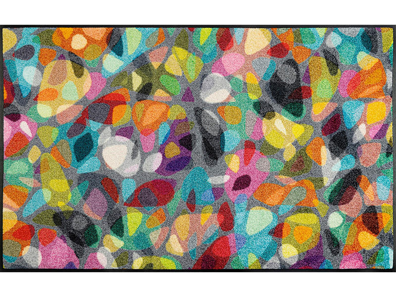 wash+dry FUßMATTE Reodiva Mehrfarbig 75x120 cm