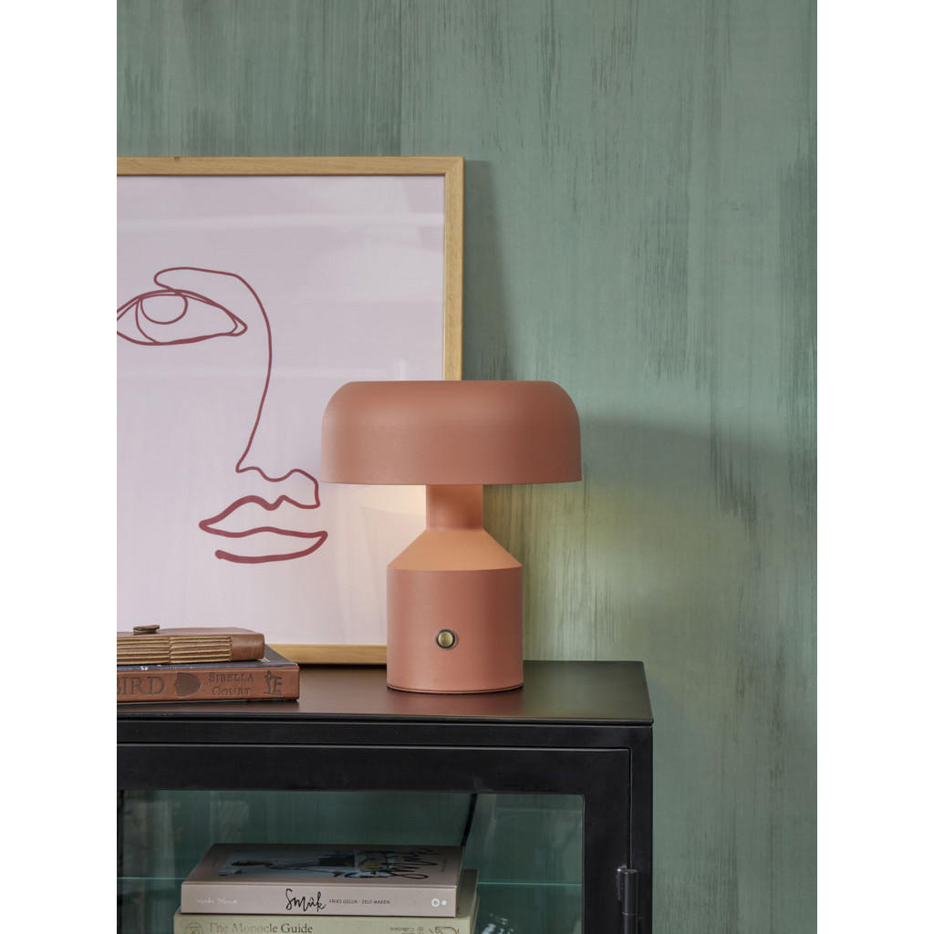 Thumbnail - It's about Romi Tischleuchte Porto, Terracotta, Metall, 29 cm, mit Schalter, Lampen & Leuchten, Innenbeleuchtung, Tischl...