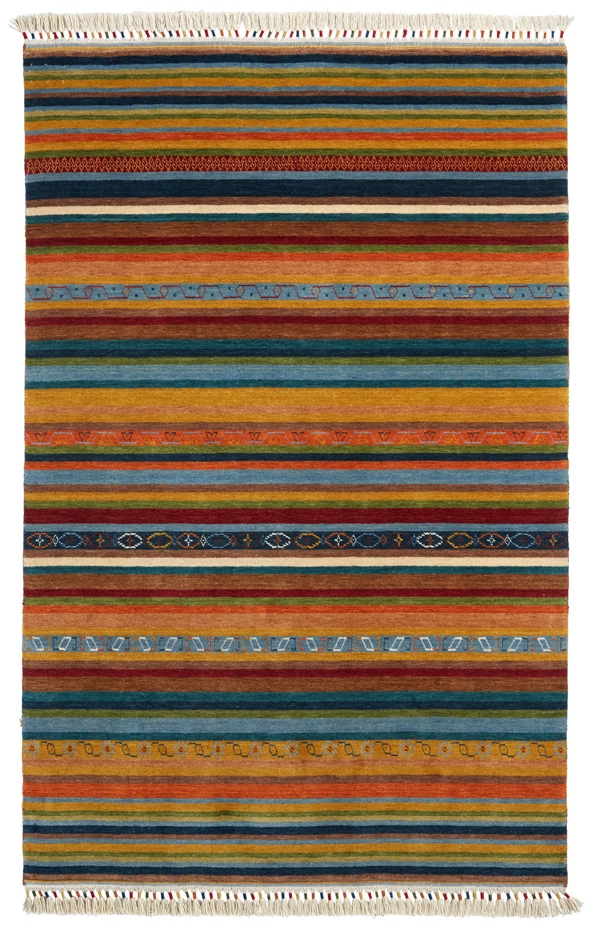 ORIENTÁLIS SZŐNYEG  Waves of Rainbow  - többszínű, Lifestyle, textil (70l) - Cazaris
