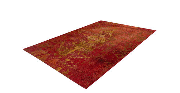 In- und Outdoorteppich 80/150 cm  - Rot, Design, Textil (80/150cm) - Novel