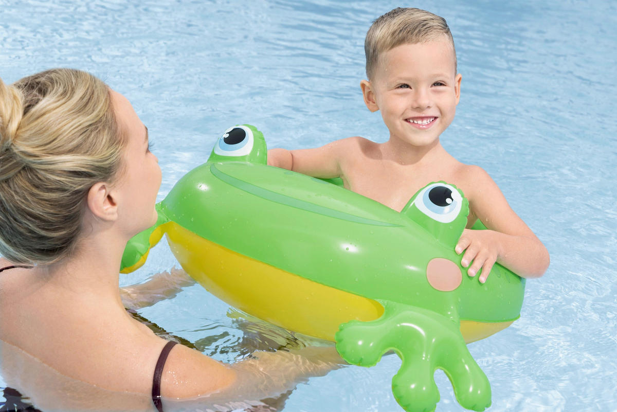 SCHWIMMRING - Multicolor, Basics, Kunststoff (55/68/57.5cm) - Bestway