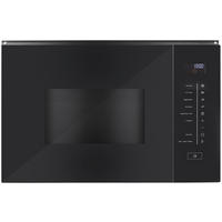 EINBAUMIKROWELLE SELECTION E25 MGS  - Edelstahlfarben/Schwarz, Basics, Glas/Metall (59,8/38,7/38,7cm) - CASO Design