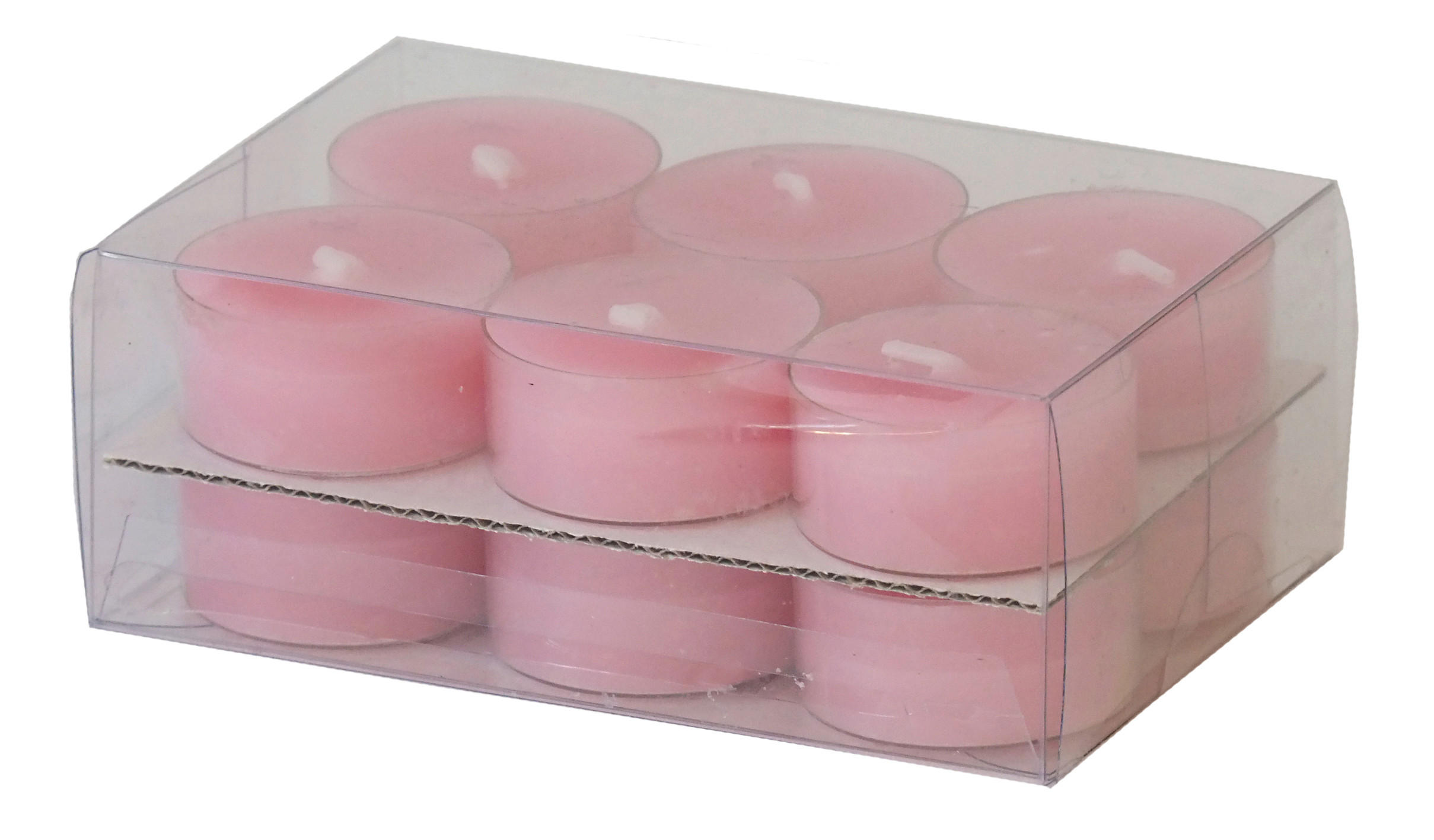 TEELICHTSET  - Rosa, Basics (3,8/1,8cm)