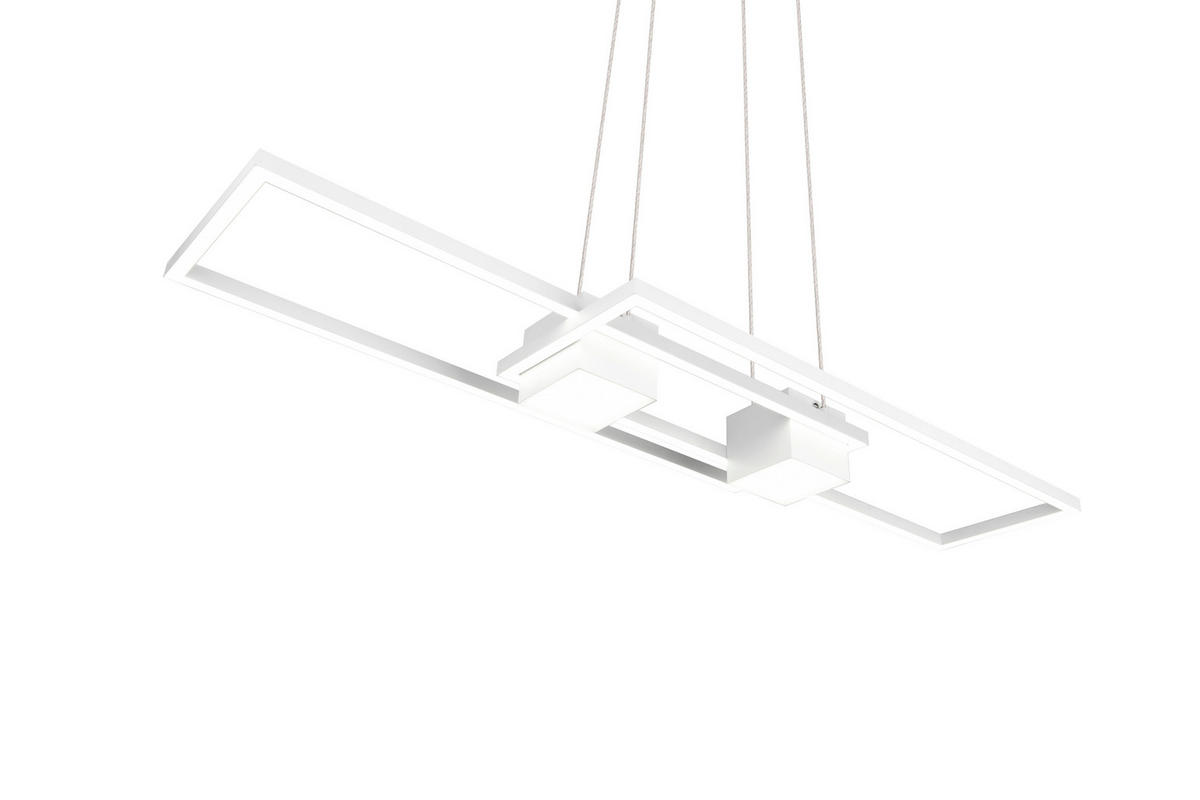 LED-PENDELLAMPA Albany 100/28/150 cm  - vit, Design, metall (100/28/150cm) - Trio Leuchten