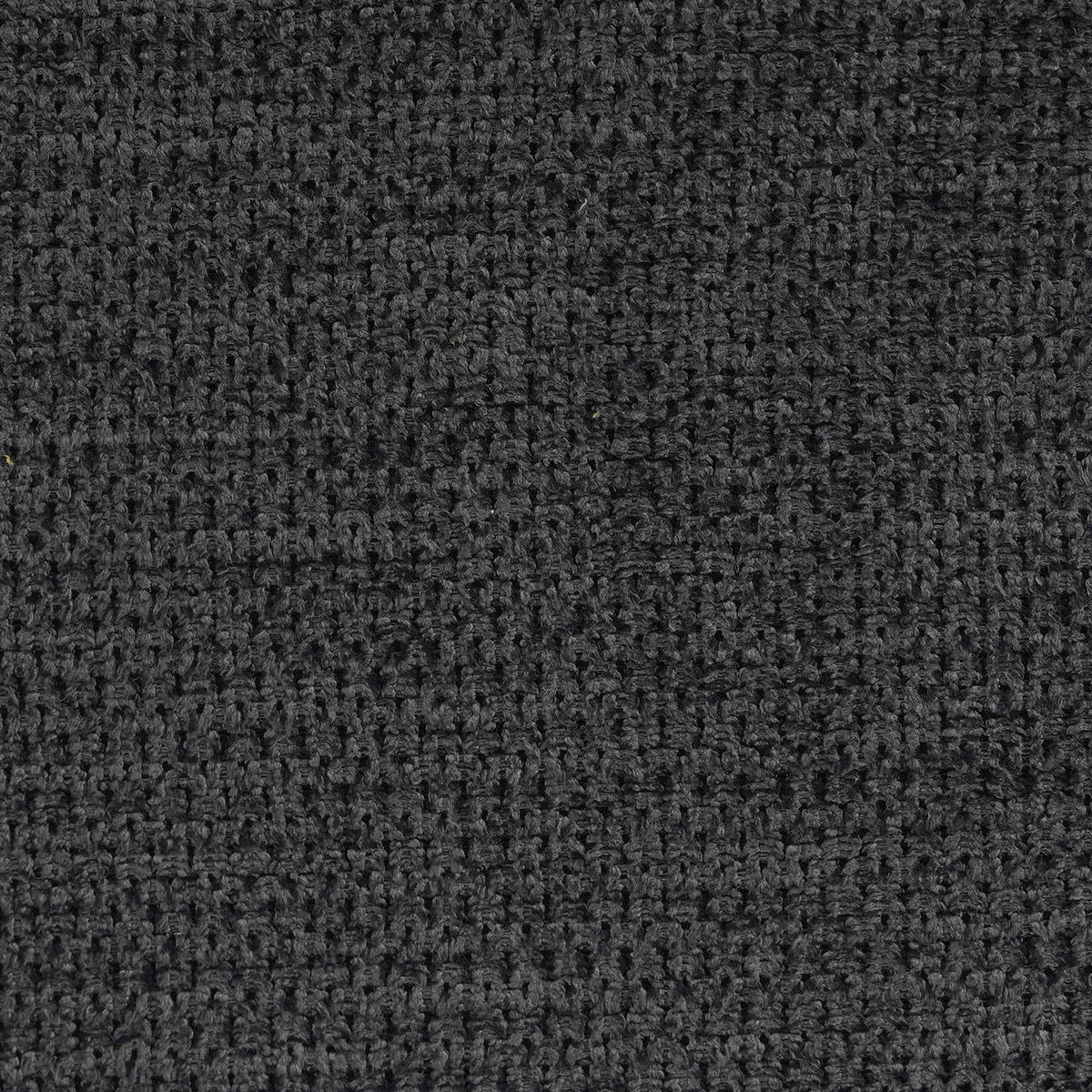 STUHL Mikrofaser Anthrazit, Schwarz  - Anthrazit/Schwarz, KONVENTIONELL, Textil/Metall (44/96/61cm) - MID.YOU