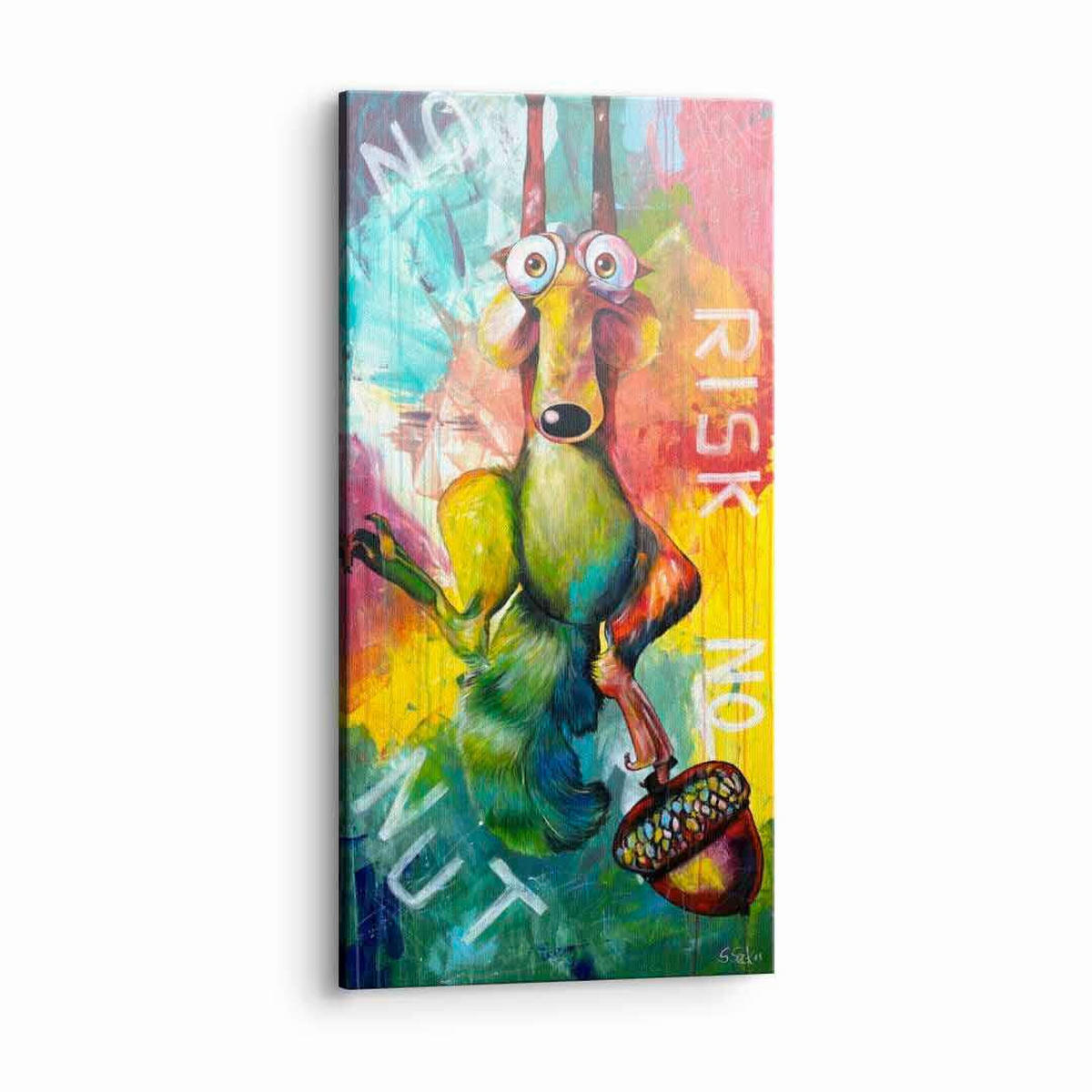 KUNSTDRUCK  - Multicolor, Basics, Holz (120x60cm)