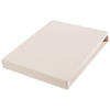 SPANNBETTTUCH FLORENZ Jersey  - Creme, Basics, Textil (90-100/200-220cm) - Novel