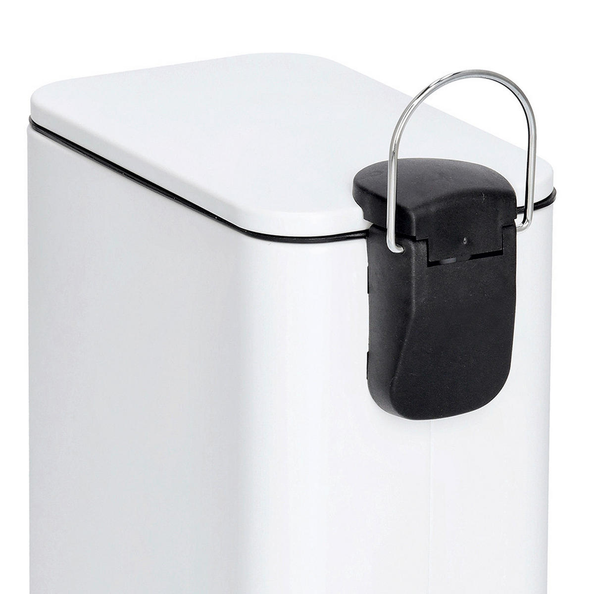 TRETEIMER 5 l  Metall  - Weiß, Basics, Metall (28,7/14/29cm) - Zeller Present