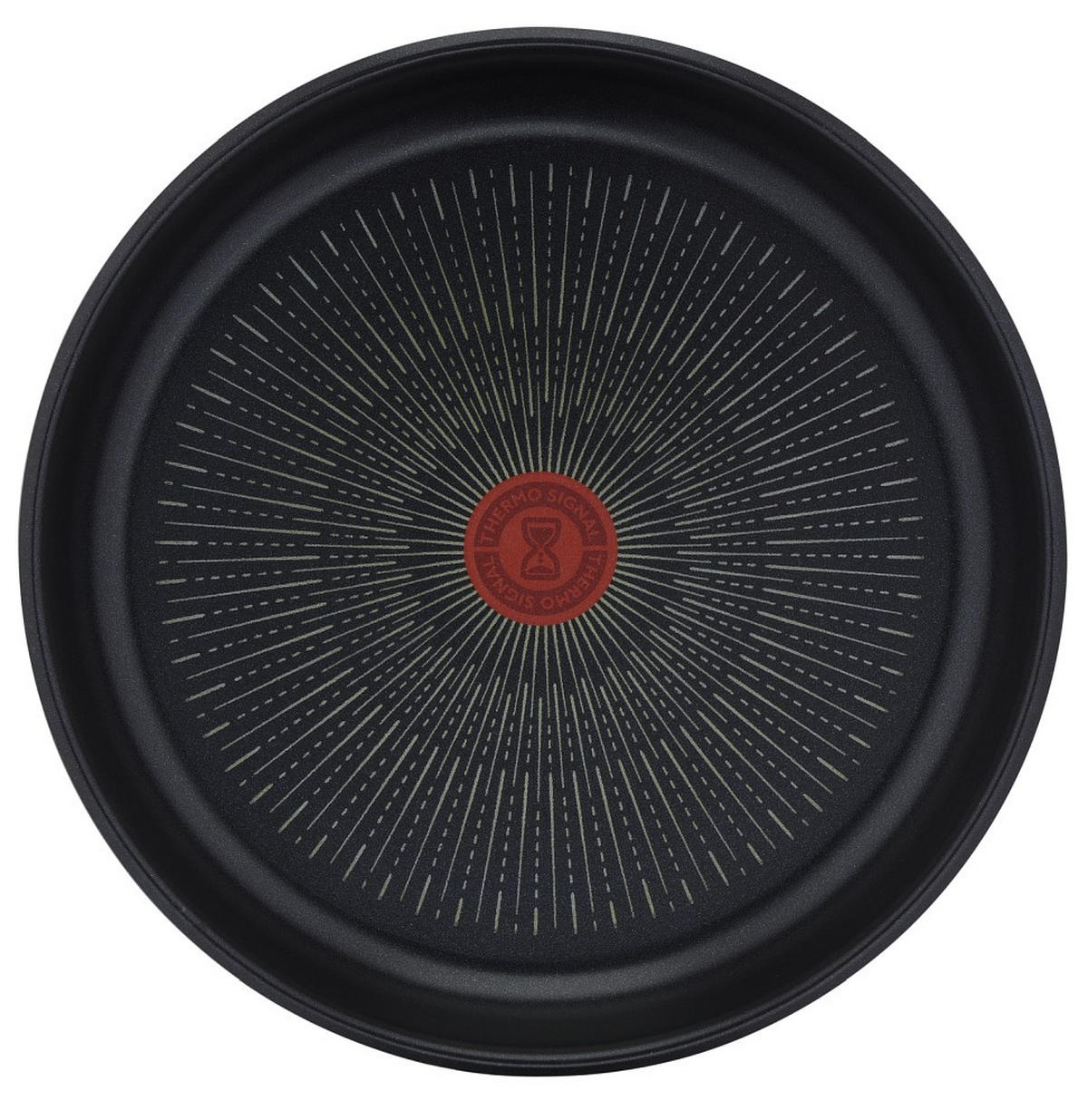 PFANNENSET 2-teilig  - Edelstahlfarben/Schwarz, Basics, Metall (33/33/12cm) - Tefal