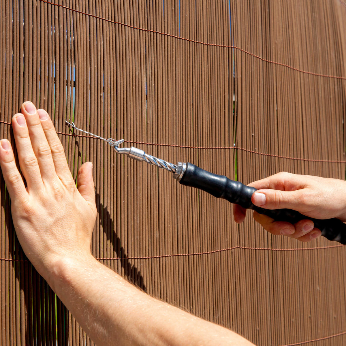 SICHTSCHUTZ - Naturfarben, Basics, Kunststoff (300/150cm)