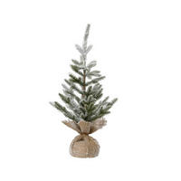 WEIHNACHTSBAUM 60 cm  - Weiß/Grün, KONVENTIONELL, Kunststoff/Textil (30/60cm) - X-Mas