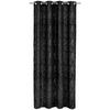 ZÁVES S OČKAMI, nepriehľadné, 135/245 cm - čierna, Konventionell, textil (135/245cm) - Esposa