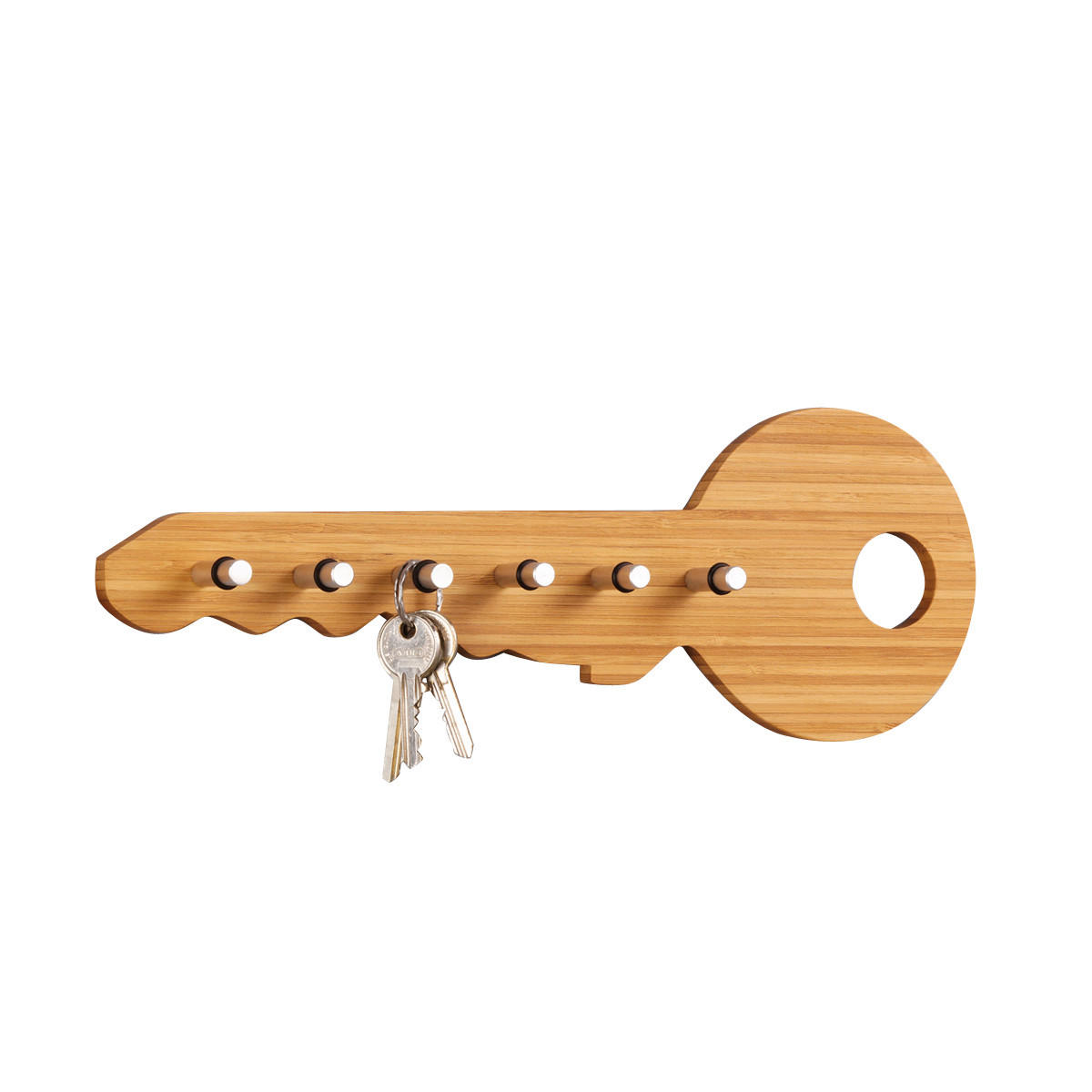 SCHLÜSSELBOARD Naturfarben  - Naturfarben, Basics, Naturmaterialien/Metall (35/40/12,8cm) - Zeller Present