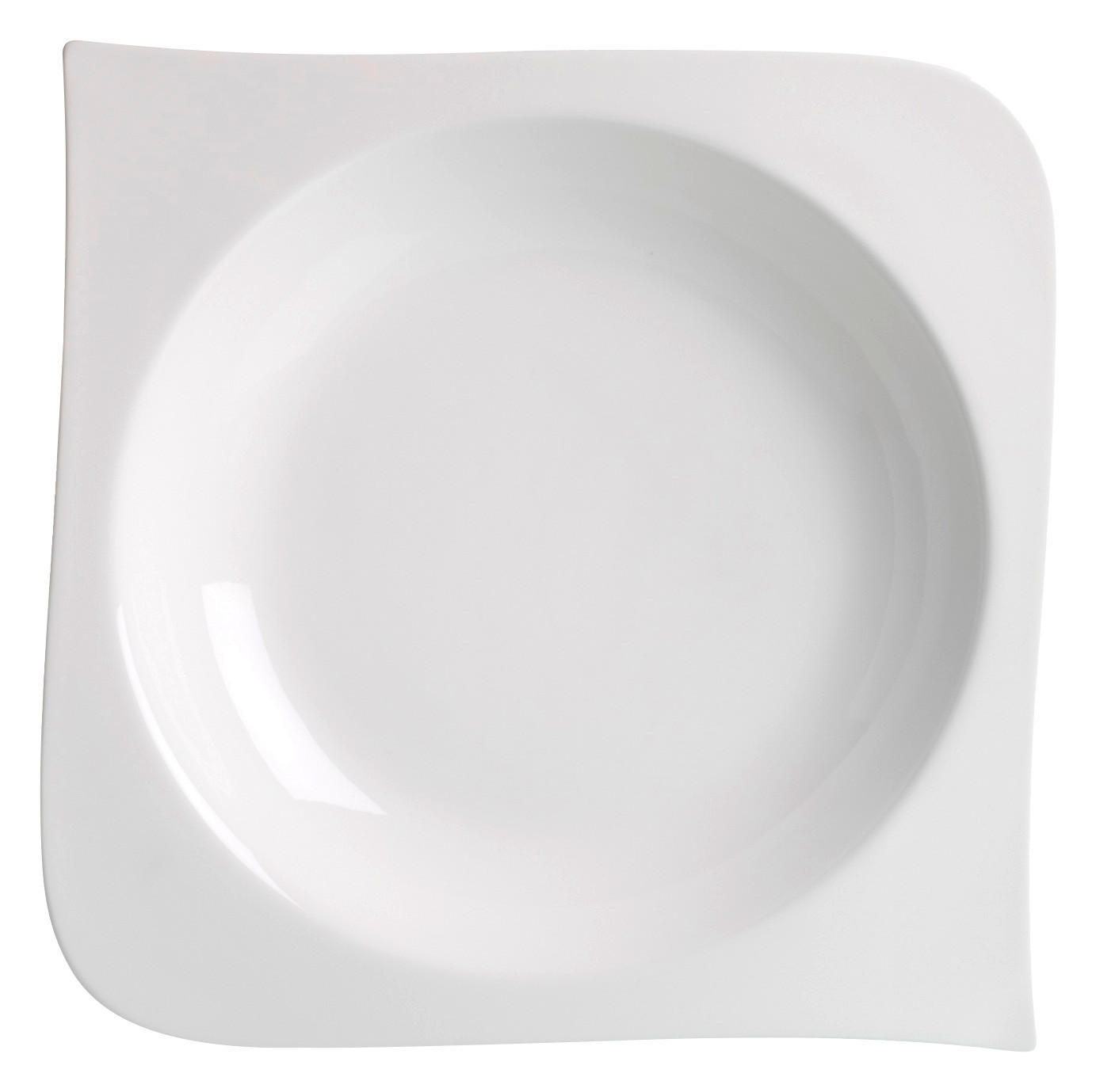 SUPPENTELLER Melodie 21 cm  - Weiss, Design, Keramik (21cm) - Ritzenhoff Breker