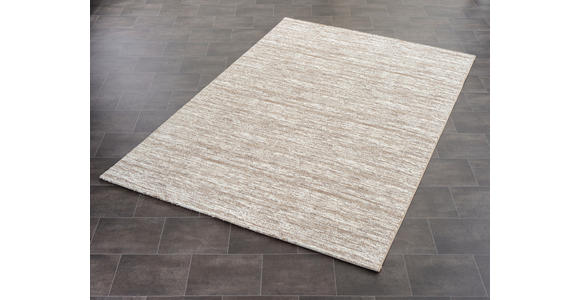 FLACHWEBETEPPICH 80/150 cm Sofi Lori Braun, Creme  - Creme/Braun, Design, Textil (80/150cm) - Novel