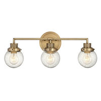 Aplică De Perete Pentru Baie - alămiu, Lifestyle, sticlă/metal (61.5/25/18.3cm) - Elstead Lighting