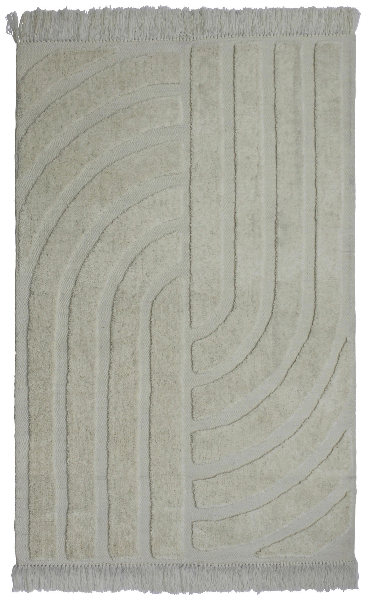 WOLLTEPPICH 160/230 cm Creme  - Creme, Basics, Textil (160/230cm)