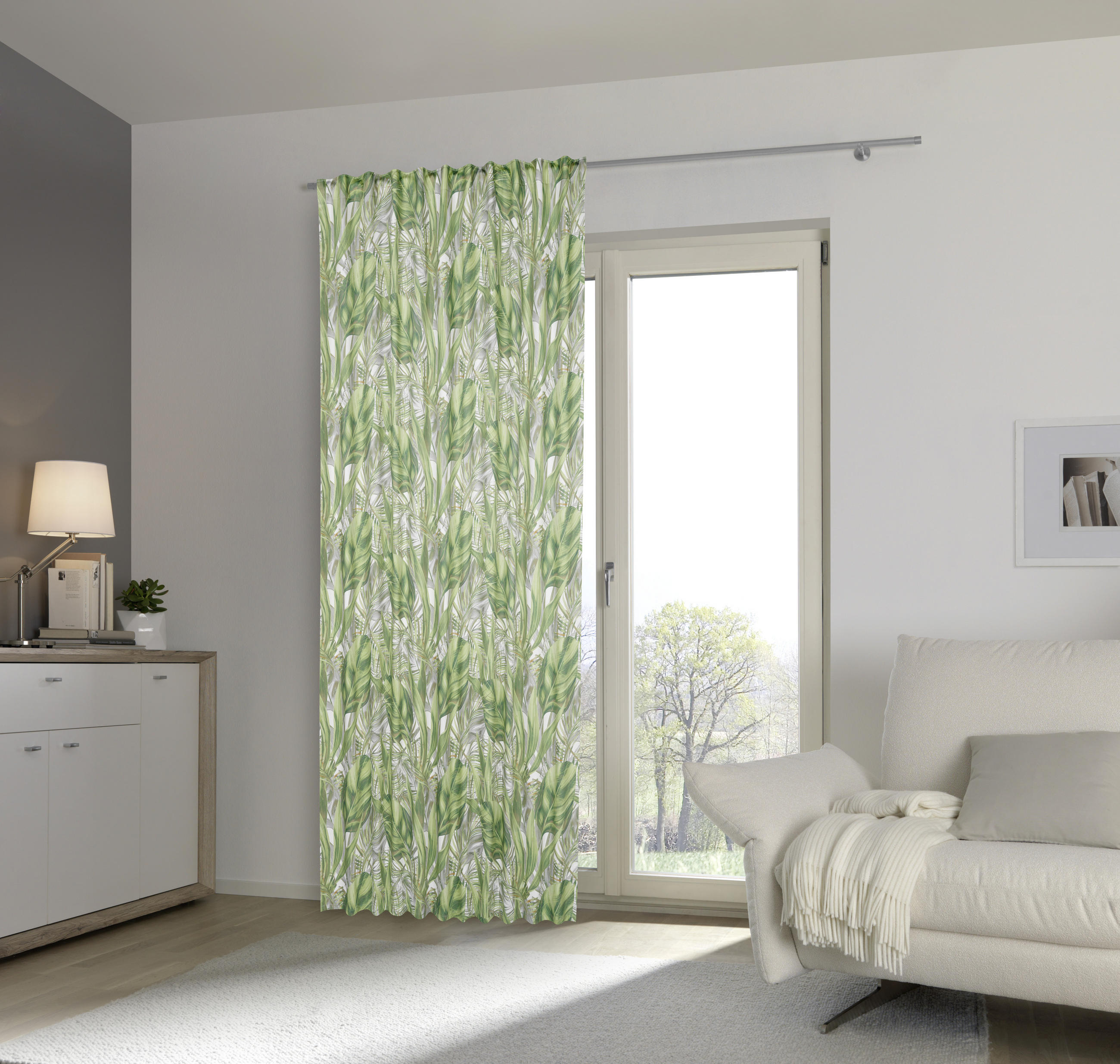 KÉSZFÜGGÖNY részben fényzáró  - színes, Design, textil (140/245cm) - Esposa