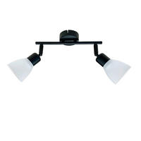 STRAHLER 46/8/20 cm   - Schwarz/Weiß, KONVENTIONELL, Metall (46/8/20cm)