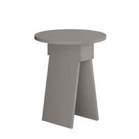 BEISTELLTISCH Mokka rund  - Mokka, Design, Holzwerkstoff (42/50cm) - Livetastic
