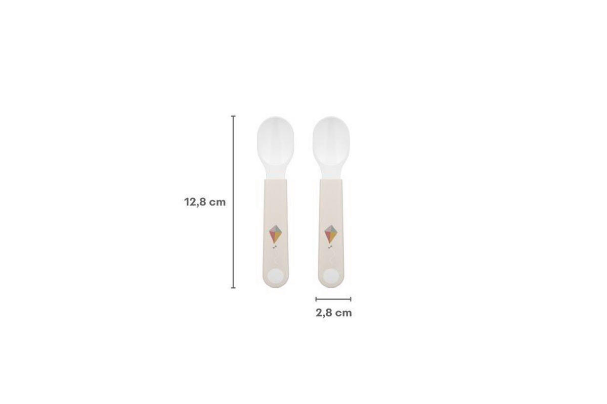 BREILÖFFELSET Mio  - Salbeigrün/Multicolor, Basics, Kunststoff (7,2/7,2/15,6cm) - Mepal
