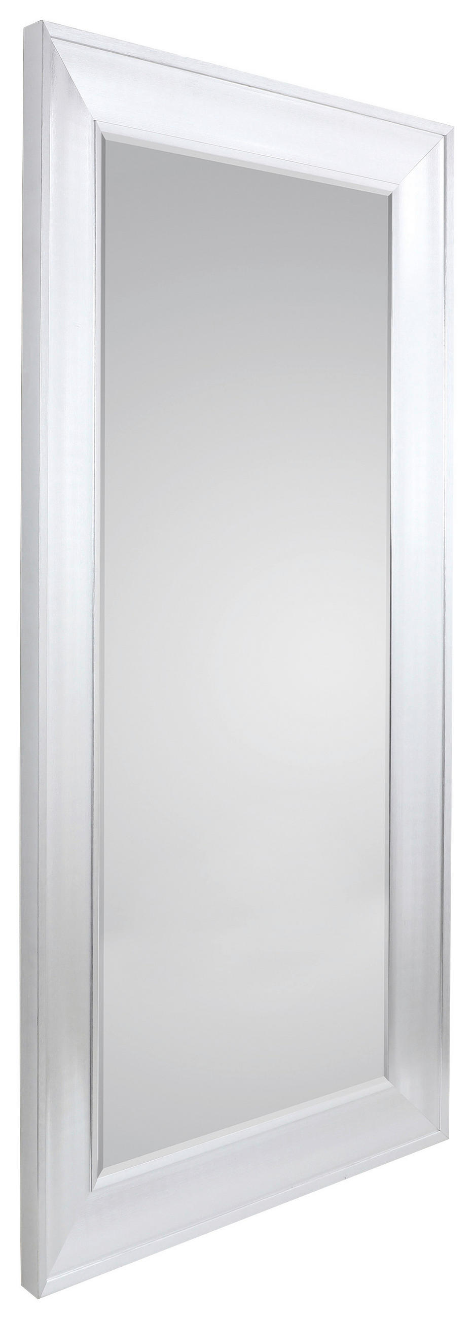 WANDSPIEGEL 100/200/5,5 cm    in rechteckig  - Silberfarben, KONVENTIONELL, Glas/Kunststoff (100/200/5,5cm)