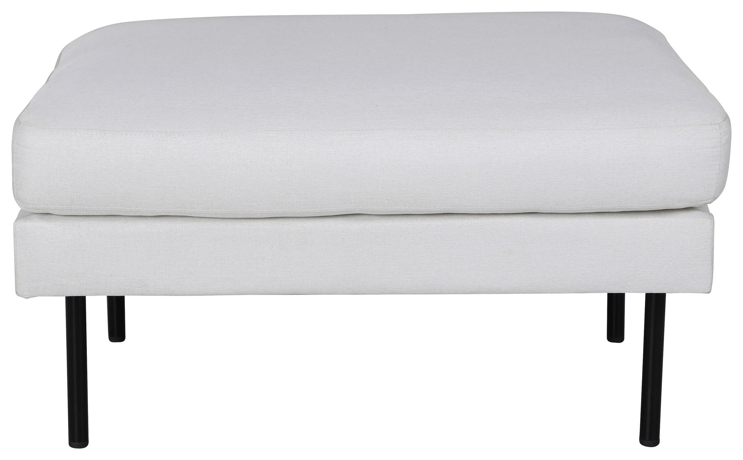 HOCKER Schwarz, Beige  - Beige/Schwarz, Design, Kunststoff/Textil (85/47/64cm) - Livetastic