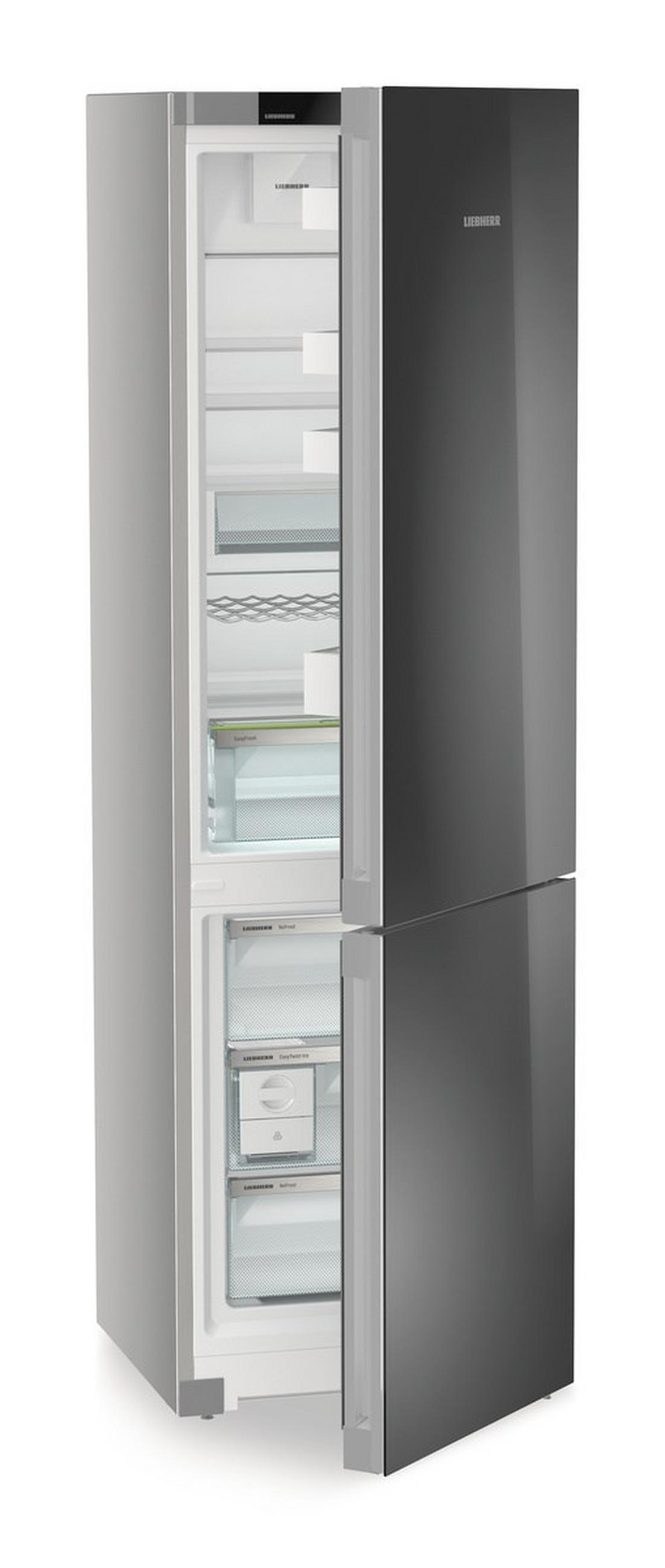 KÜHL-GEFRIER-KOMBINATION CNGBC5723  - Edelstahlfarben, Basics, Metall (59,7/201,5/68,2cm) - Liebherr