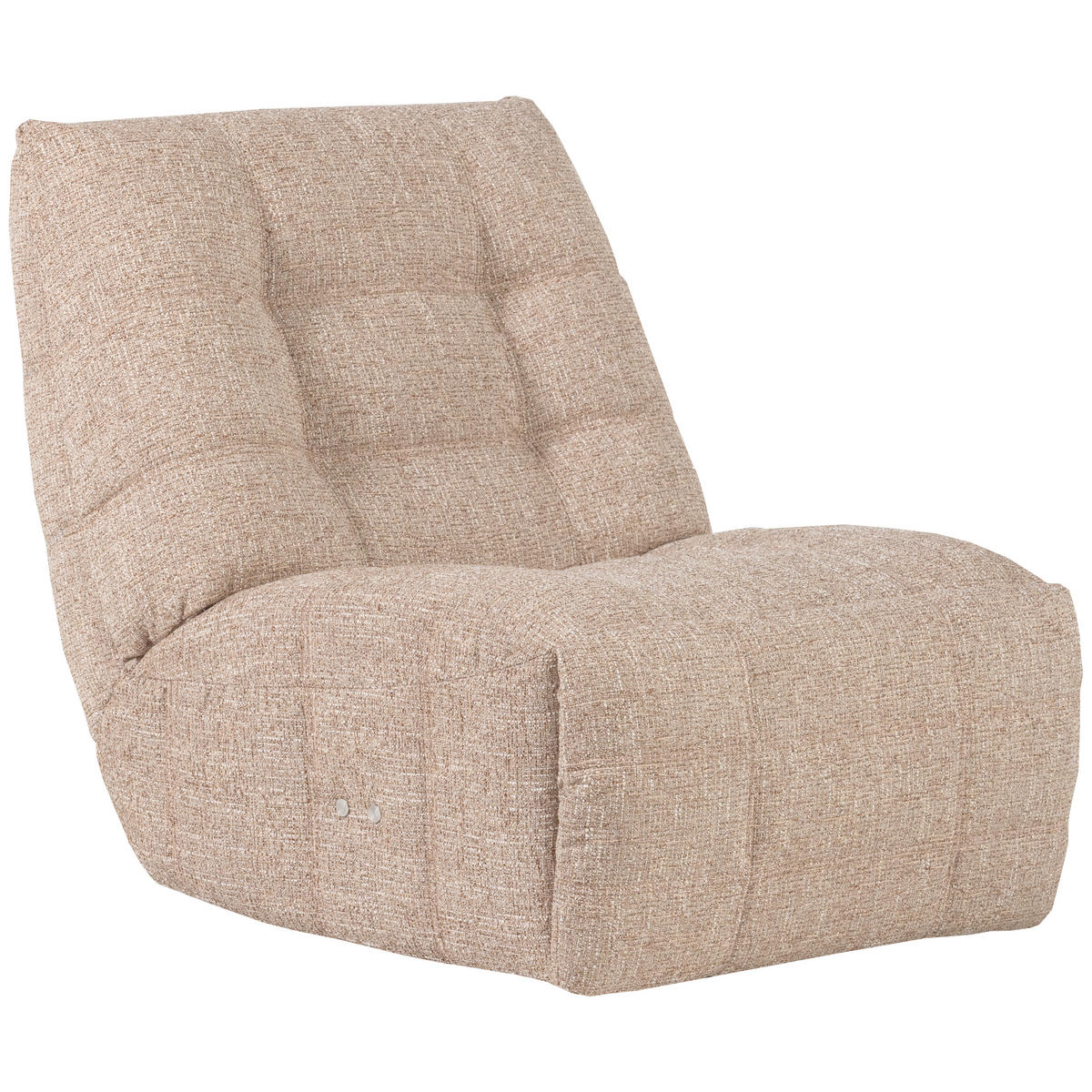 RELAXSESSEL Hein Webstoff    - Naturfarben, Design, Textil (98/94/83cm) - Livetastic