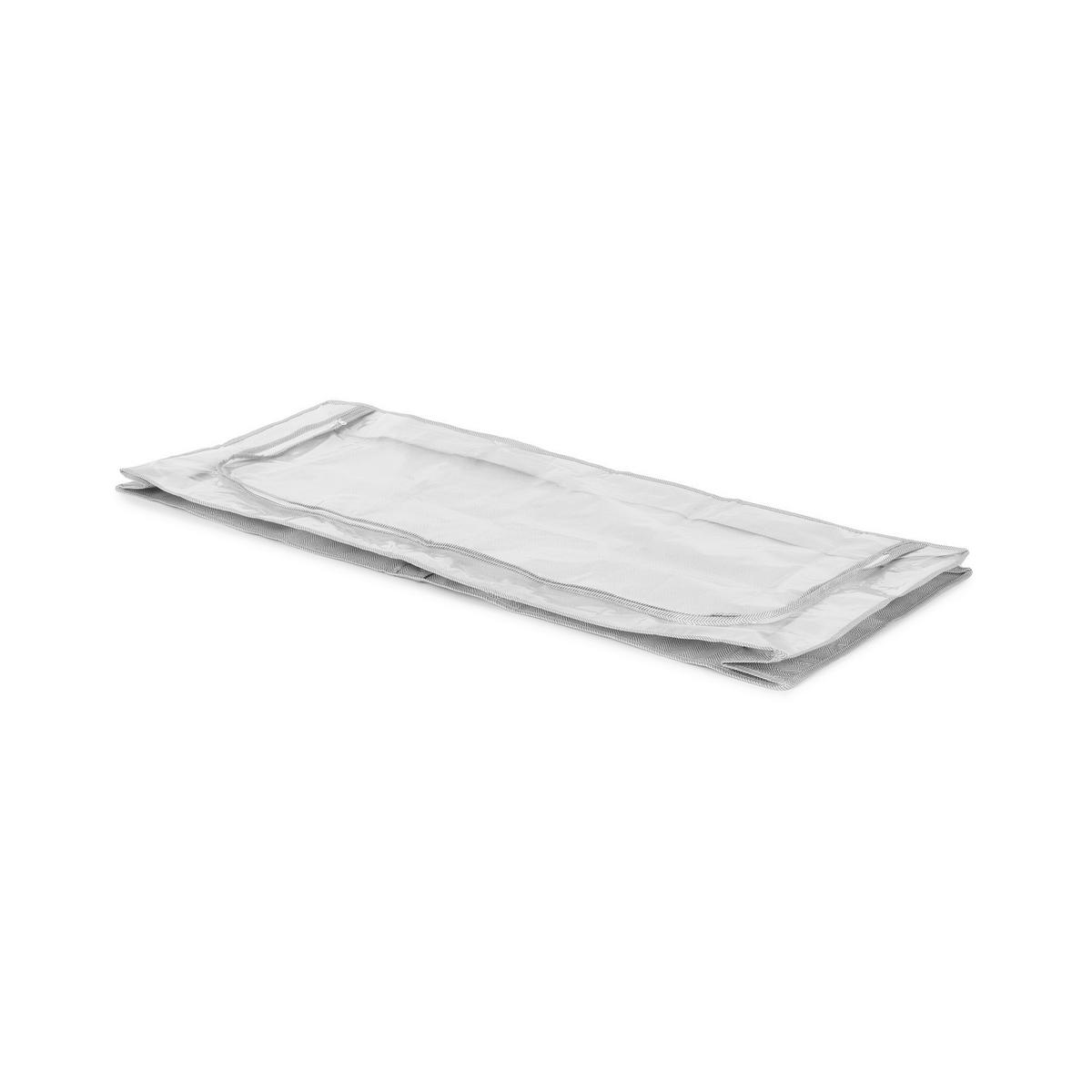 TAŠKA NA USCHOVÁNÍ - světle šedá, Basics, textil (107/46/16cm)